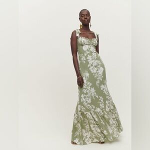 Reformation Jasen Dress In Willow